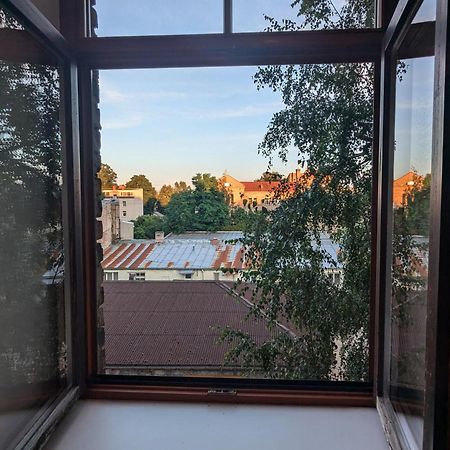Midcentury Modern, Quiet, 40M Studio With Bath Ryga Zewnętrze zdjęcie
